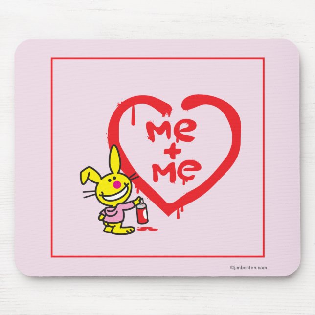 Me + Me Mouse Pad (Front)