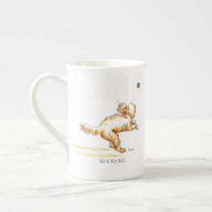'Me & My Ball' Cockapoo China Tea Cup