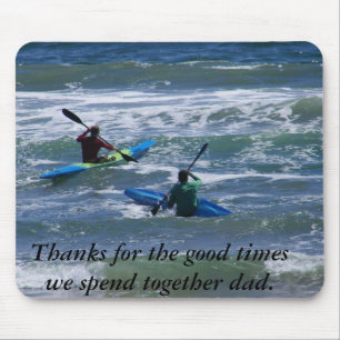 Me & my best Friend, Happy Father's Day_ Mousepad