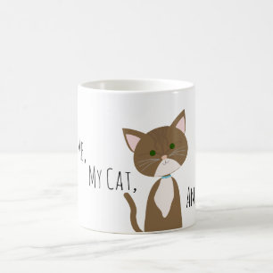 Me Myself And My Cat Coffee Mug