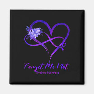 Me Not Alzheimerheimer Awareness Magnet