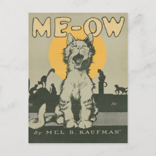 Me-ow Postcard