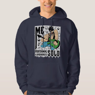 me performing a spreadsheet solo hoodie