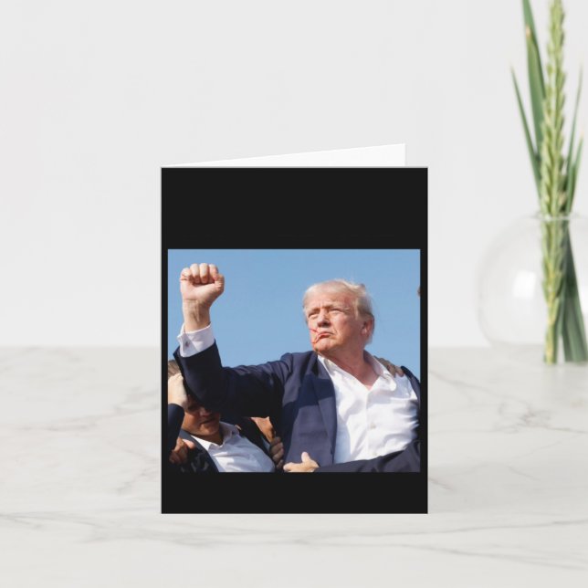 Me! President Trump  Card (Front)