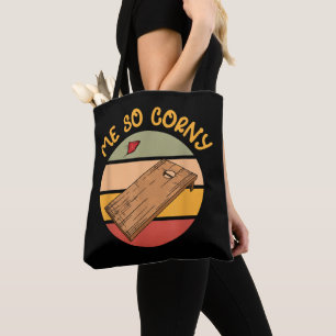 Me So Corny Game Tournament Fun Tote Bag