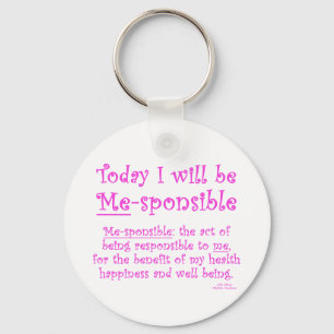 Me-Sponsible Key Ring