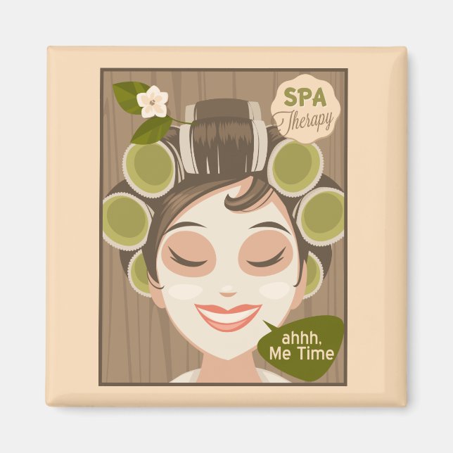 Me Time Spa Magnet (Front)