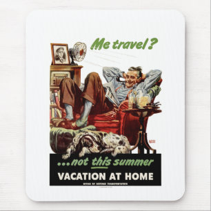 Me Travel ? Mouse Pad