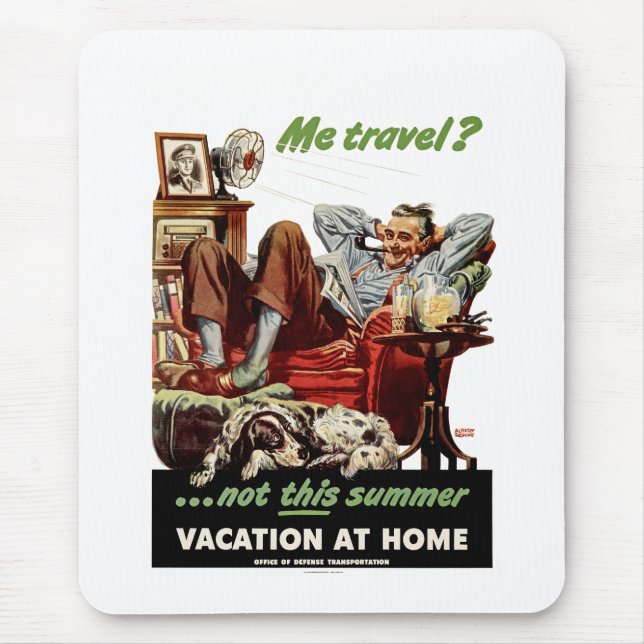Me Travel ? Mouse Pad (Front)