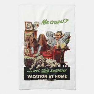 Me Travel ? Tea Towel