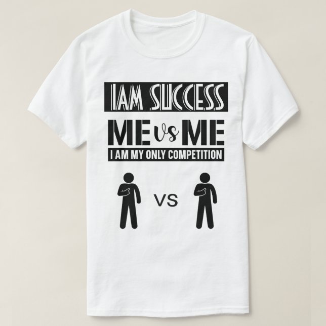 ME vs ME T-Shirt (Design Front)