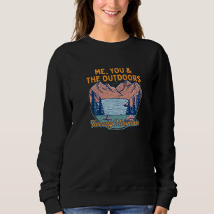 Me You And The Outdoors Hiking Tweedy Mountain Hik Sweatshirt