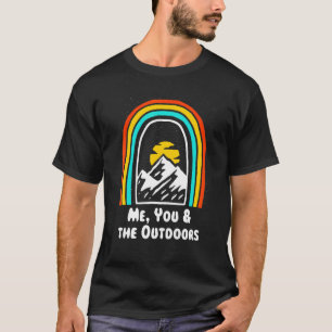 Me You & The Outdoors Camping Couples Camper Trip T-Shirt