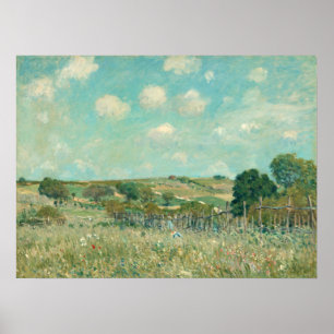 Meadow - Alfred Sisley Fine Art Poster