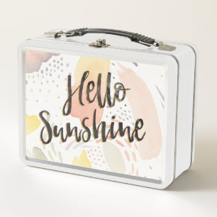 Meadow Breeze II   Hello Sunshine Metal Lunch Box