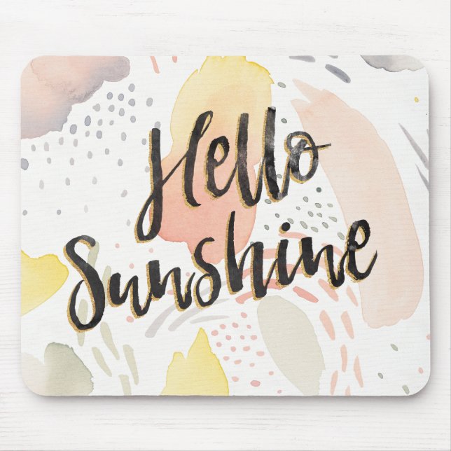 Meadow Breeze II | Hello Sunshine Mouse Pad (Front)