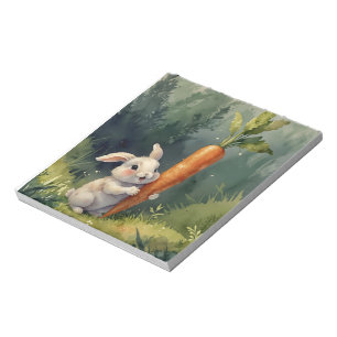 Meadow Bunny Dreams: Whimsical Notepad