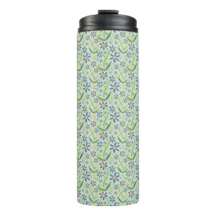 Meadow   Dancing  Daisies Watercolor Tumbler