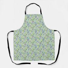 Meadow | Dancing Watercolor Daisies Apron
