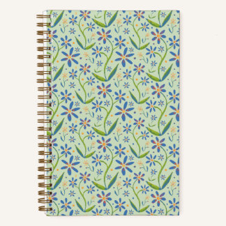 Meadow | Dancing Watercolor Daisies Notebook