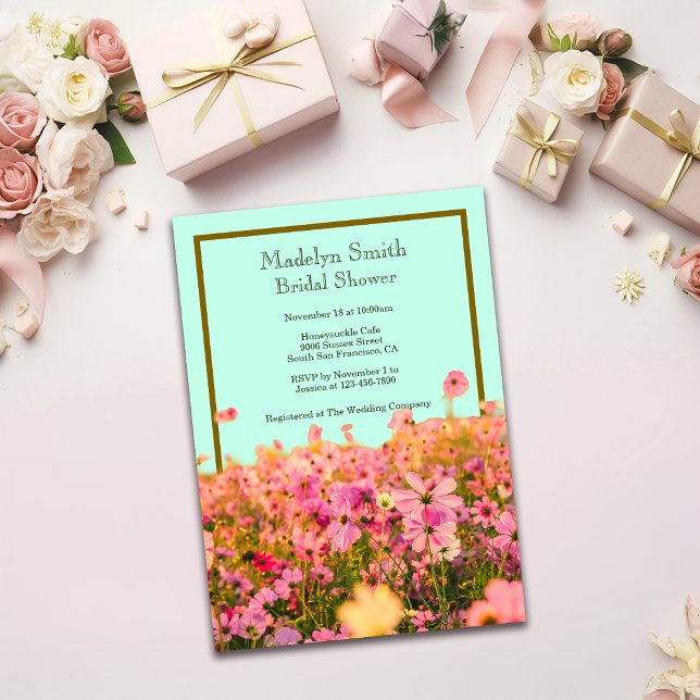 Meadow Florals Customise Bridal Shower or Event Invitation (Creator Uploaded)