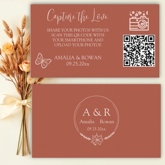 Meadow Flowers Capture the Love Enclosure Card (Creator Uploaded)