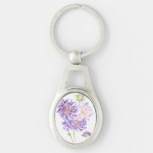 meadow flowers key ring