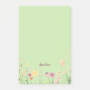 Meadow Flowers Post-it Notes