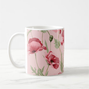 Meadow flowers prints country house  coffee mug