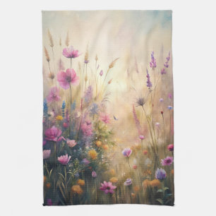 Meadow Flowers Tea Towel