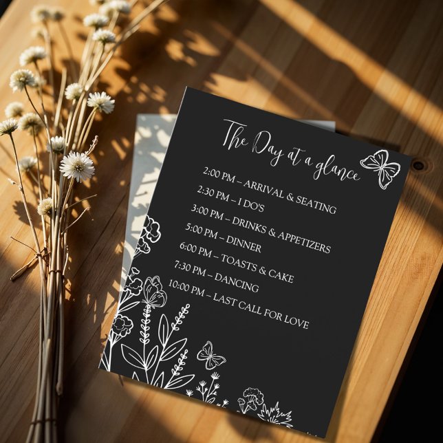 Meadow Flowers Wedding timeline (Creator Uploaded)