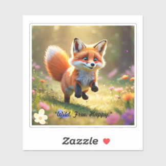 "Meadow Fox Charm"