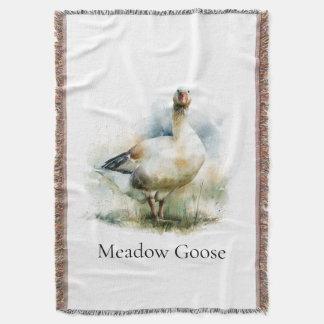 Meadow Goose Farmhouse Welcome Gift Throw Blanket