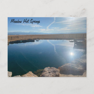Meadow Hot Springs Postcard