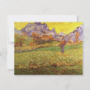 Meadow in Mountains by Vincent van Gogh