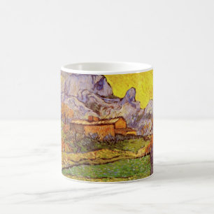 Meadow in Mountains by Vincent van Gogh Coffee Mug