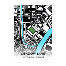 Meadow Lane Poster – Historic Home of Notts County