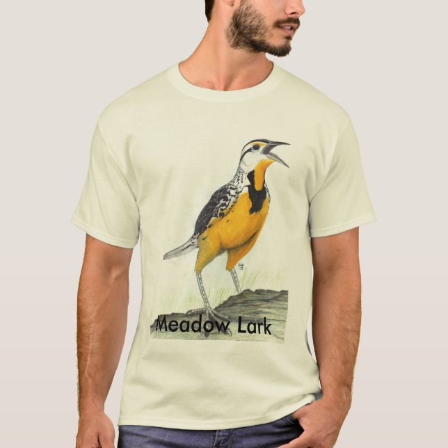 Meadow Lark Adult T-Shirt (Front)