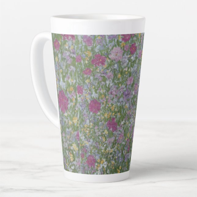 Meadow Love E Latte Mug (Left Angle)