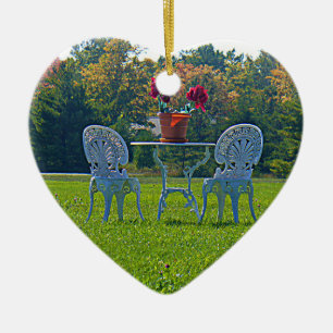 Meadow of Love Ceramic Tree Decoration