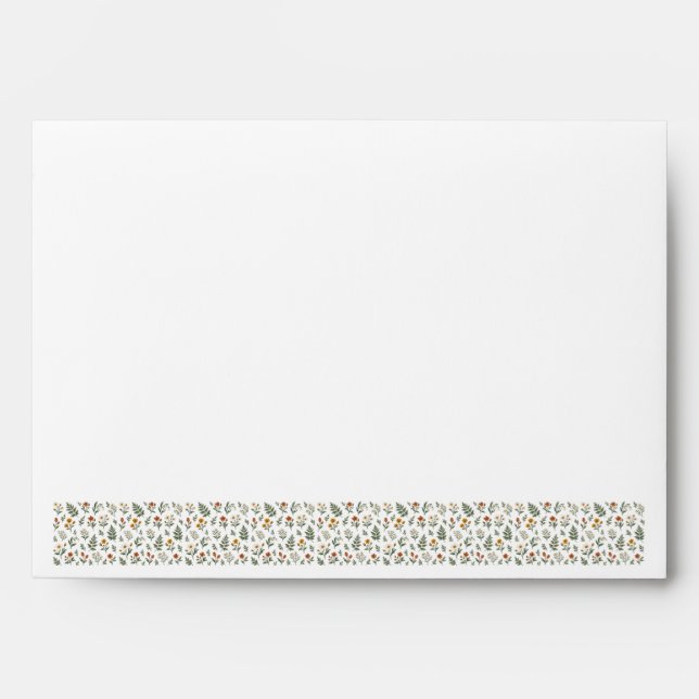 Meadow Sprigs Botanical A7 Envelopes (Front)