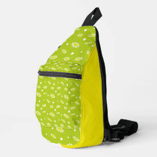 Meadow Stars Daisy Flowers Sling Bag