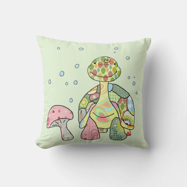 meadow turtle cushion (Front)