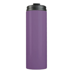 Meadow Violet Solid Colour Print, Purple Thermal Tumbler