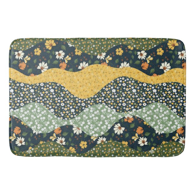Meadow Waves Bath Mat (Front)