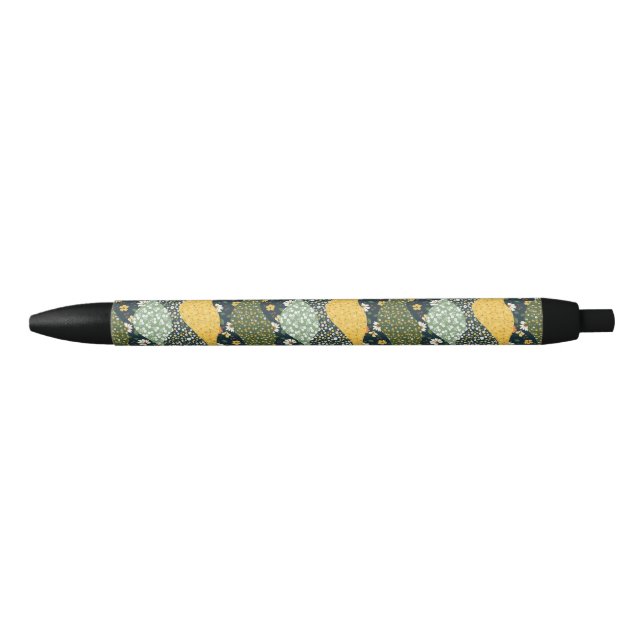 Meadow Waves Black Ink Pen (Front)