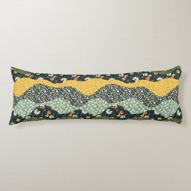 Meadow Waves Body Cushion (Front)