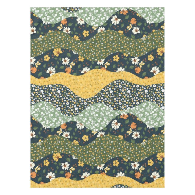 Meadow Waves Tablecloth (Front)