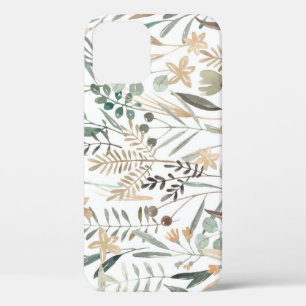 Meadow Wildflowers: Watercolor Charm. iPhone 12 Case