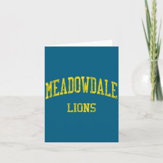 Meadowdale High School Hs Dayton Design Card